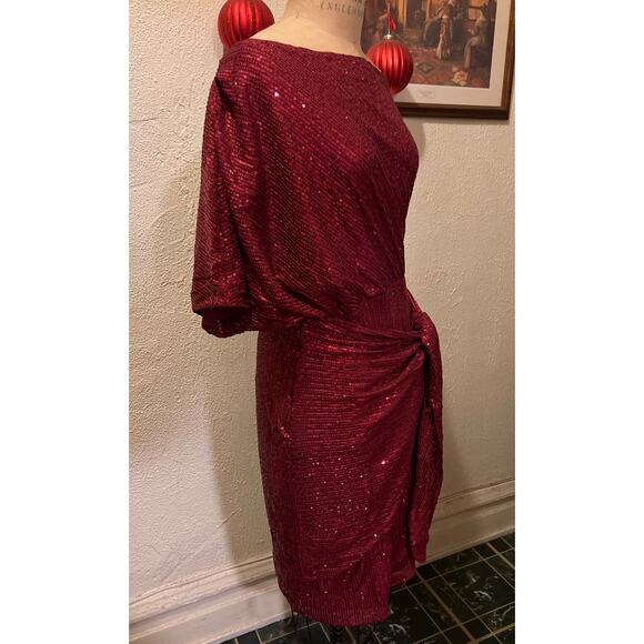 Grace Karin Sequin Glitter Off The Shoulder Cocktail Party Dress NWT Size XL - Picture 7 of 11